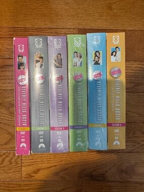 Beverly Hills 90210 DVD Box Set Seasons 1-6 - Colorful Spines